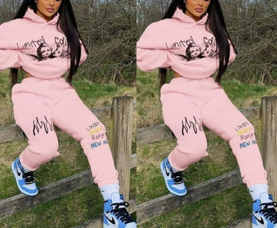 ladies top and down with good material