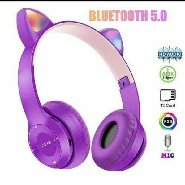 Casque Bluetooth Oreilles Chat