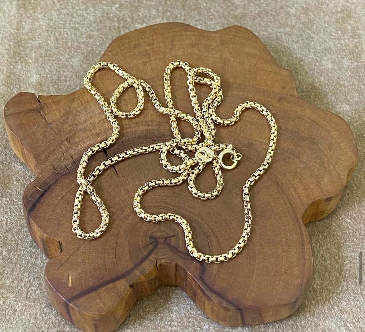 Цепь из желтого золота 585