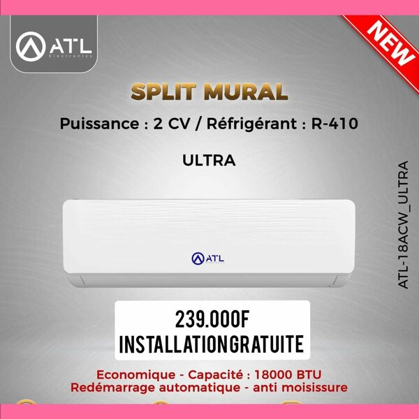 Climatiseur Split Mural ATL