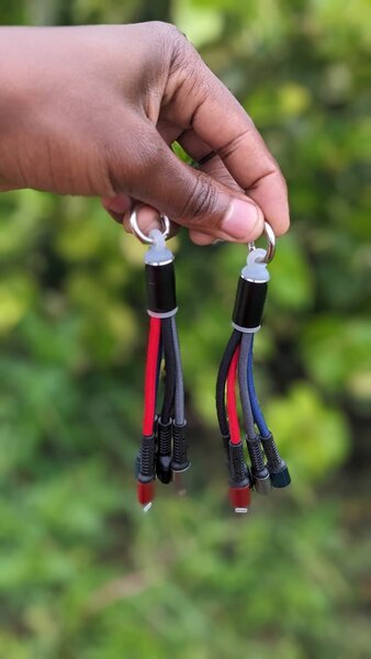 3 in 1 fast phone charging cables