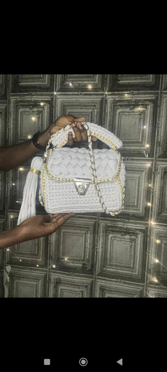 Sac à main crochet élégant