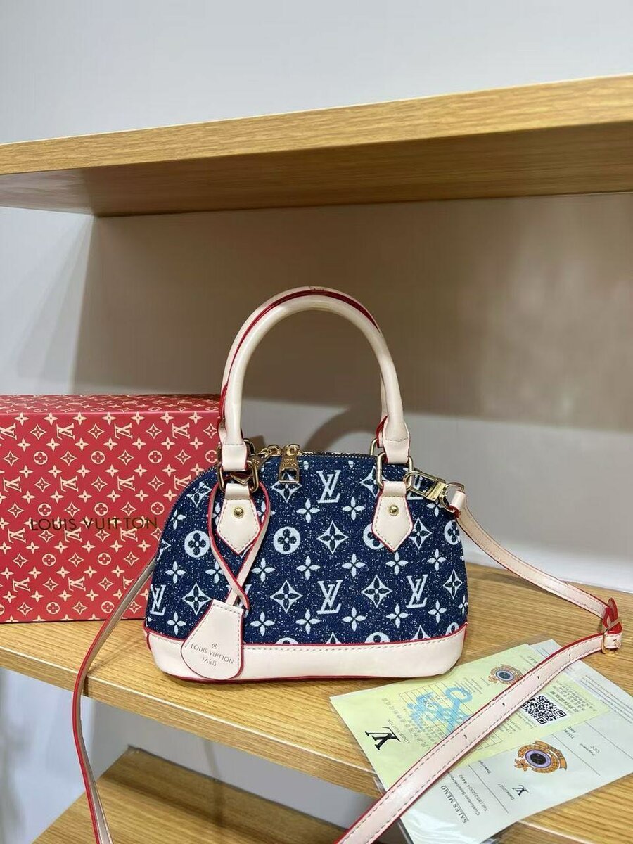 Sac à main en denim tendance