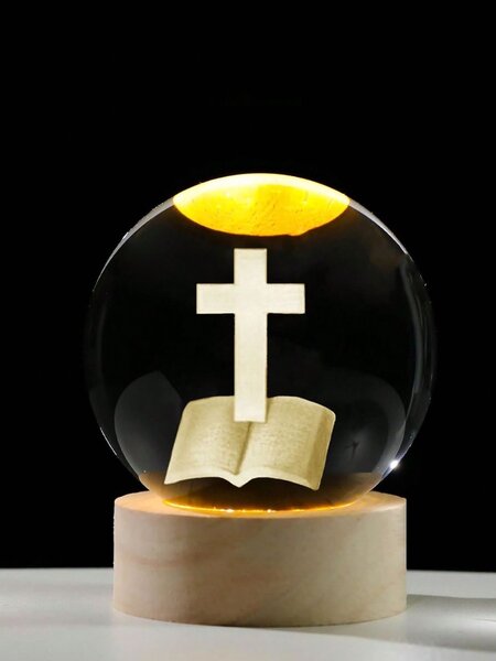 Globe lumineux religieux décoratif