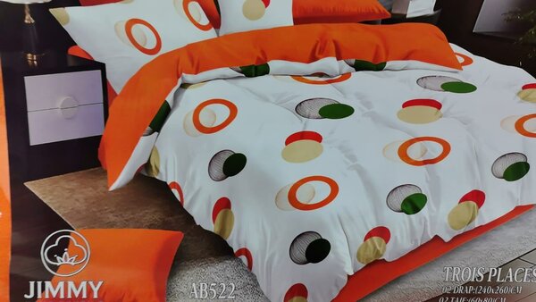 Parure de lit imprimée Cercle Jimmy