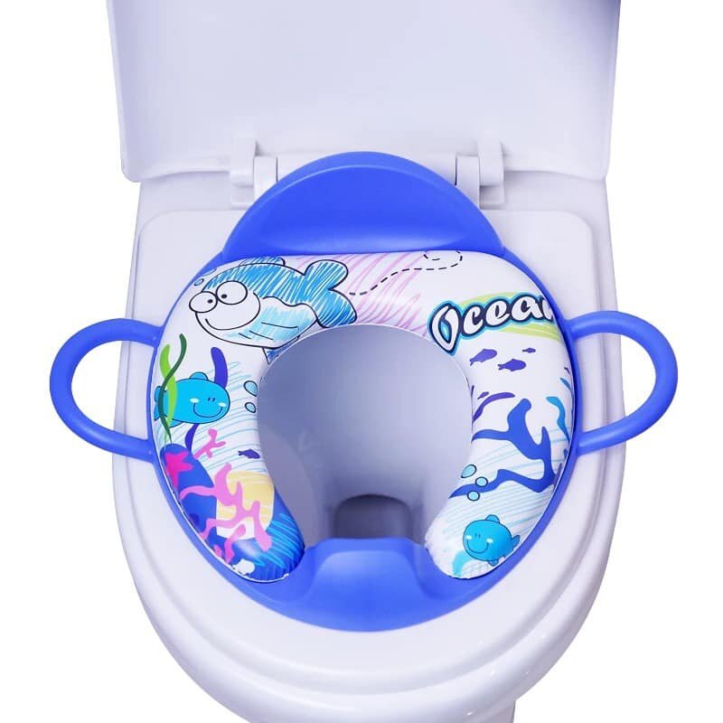 Kids soft toilet seat