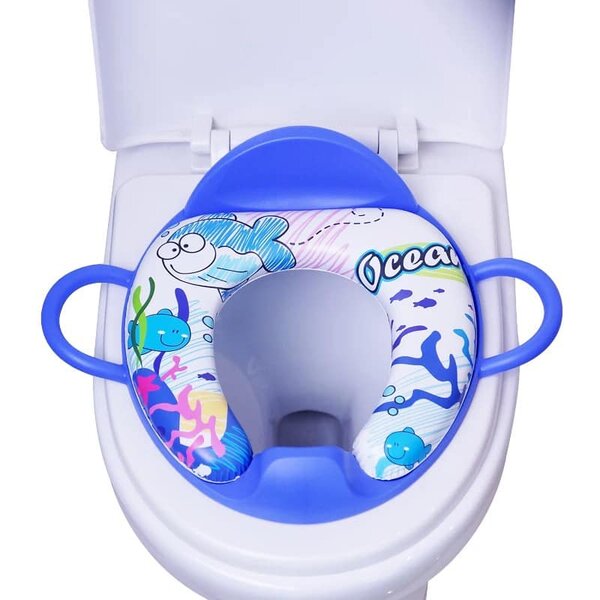 Kids soft toilet seat