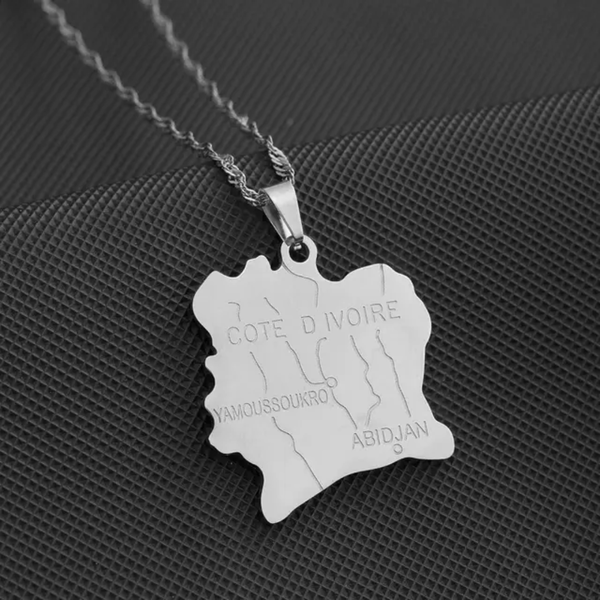 Collier Côte d'Ivoire Doré