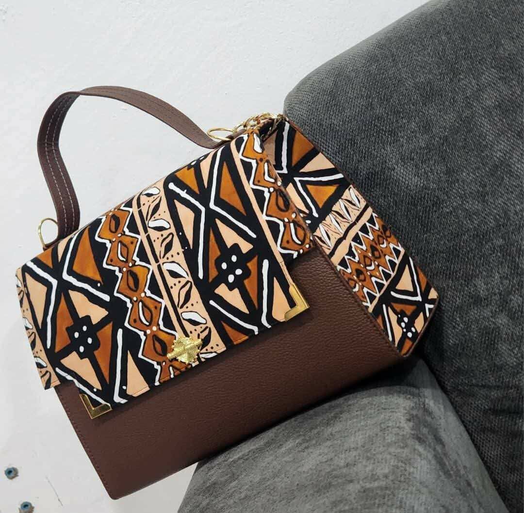 Sac à main motif ethnique