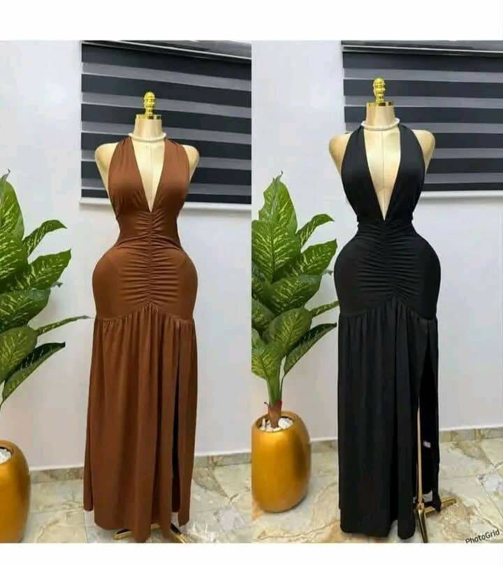 Robe Maxi Évasée Élégante