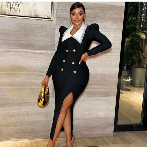 Black dress (not bandage)