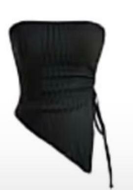 Top court basique femme