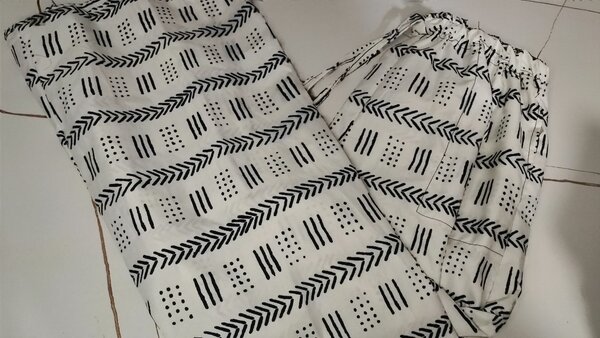 Pantalons ankara (pagne)