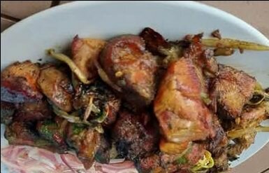 PORC AFRICAIN BRAISÉ