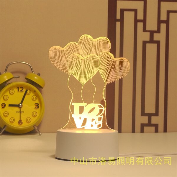 Veilleuse lumineuse 3D