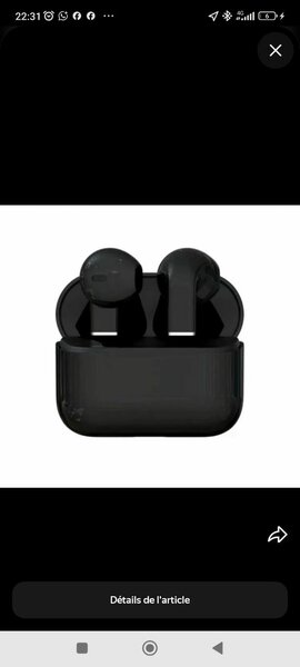 Écouteurs sans fil Bluetooth