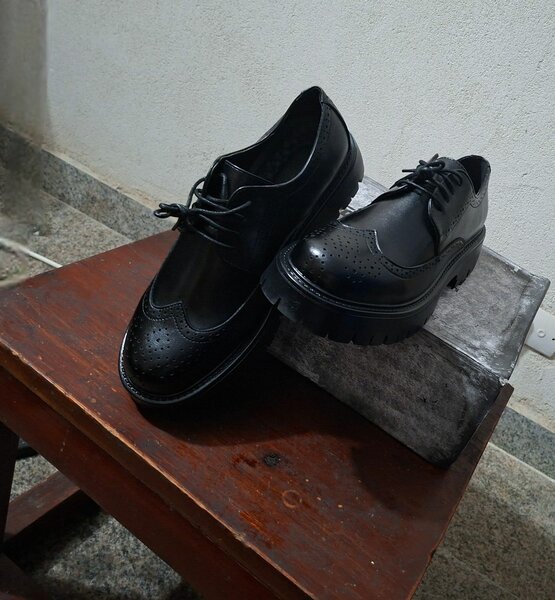 Chaussures Oxford noires élégantes