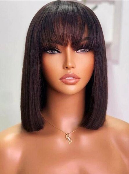 Perruque Bob avec Frange L12