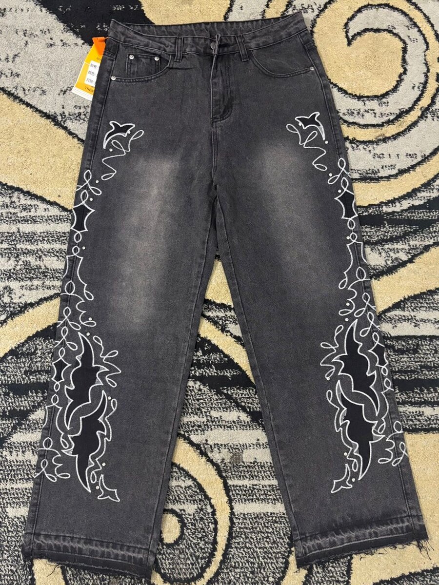 Jeans en denim baggy