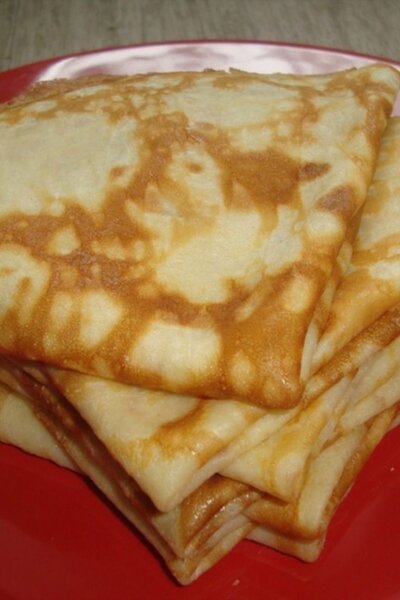 Crêpes natures