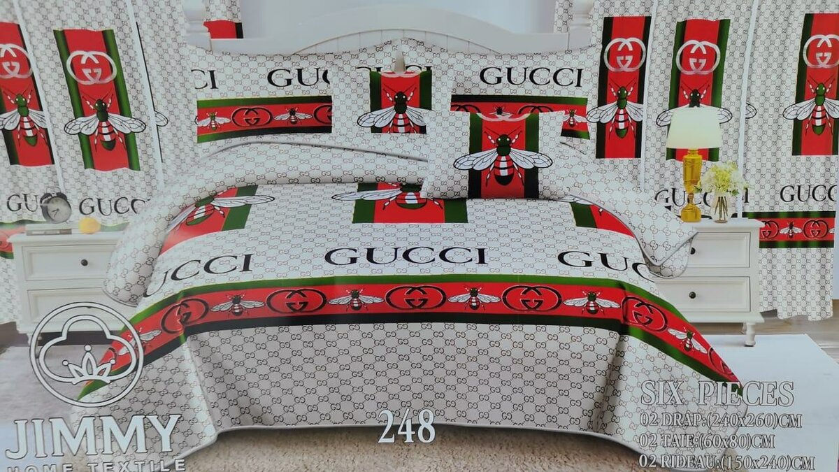 Parure de lit design luxe