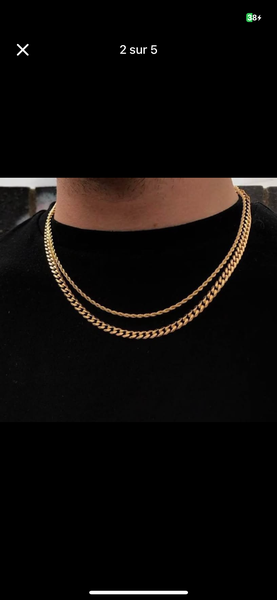 Chaîne en or élégante