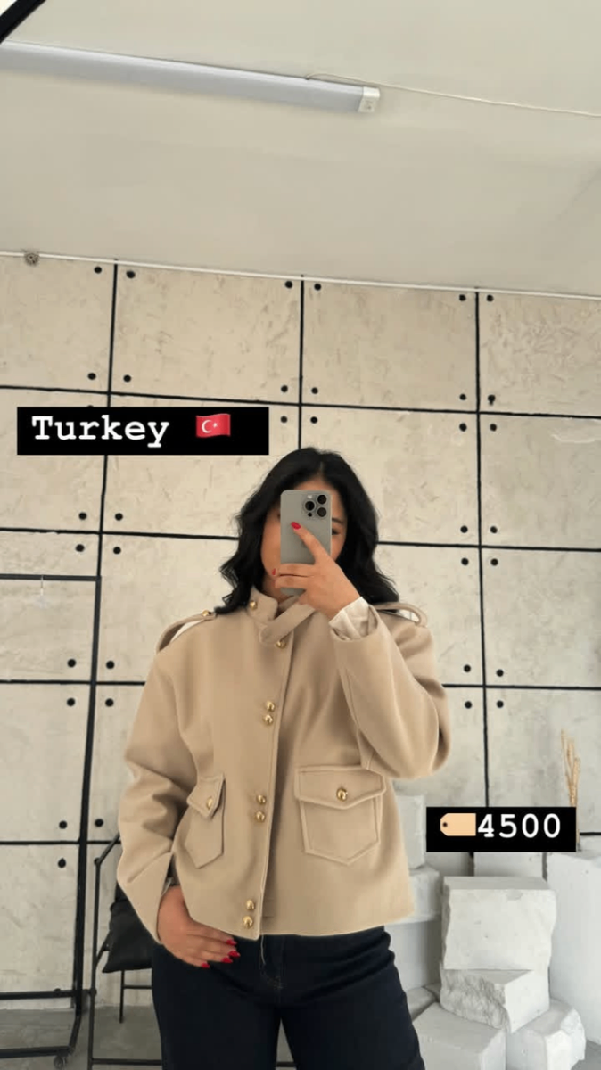 Пальто-жакет