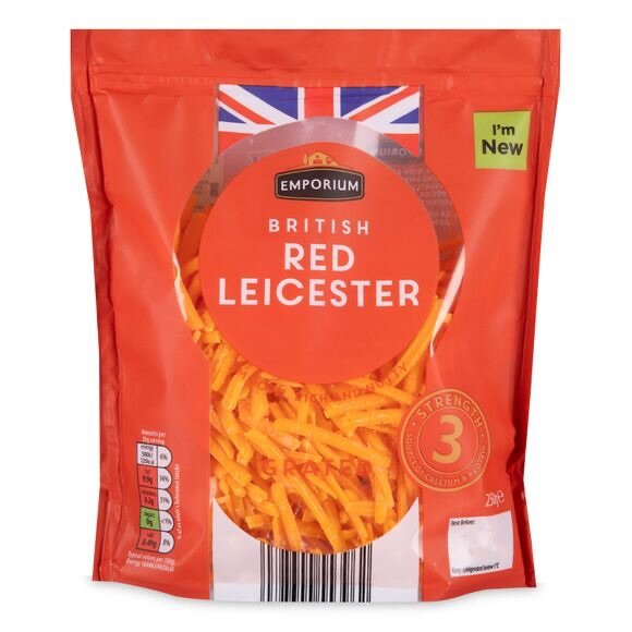Emporium British Grated Cheese 250g