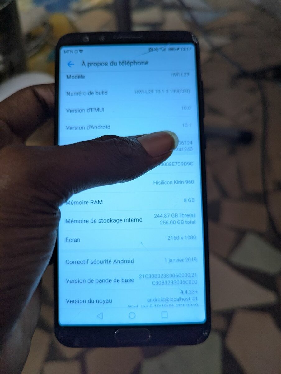 Huawei Nova 2s 256giga_8giga Ram