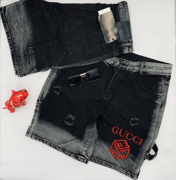 Branded jeans shorts