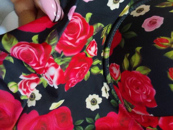 Bralette florale colorée