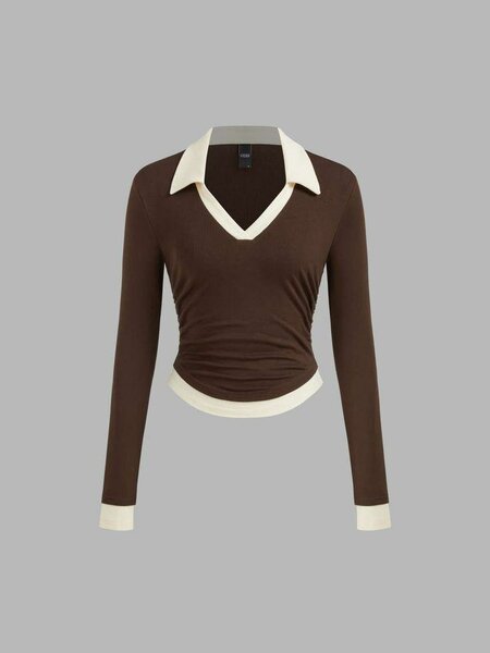 Chic Haut Femme Élégant