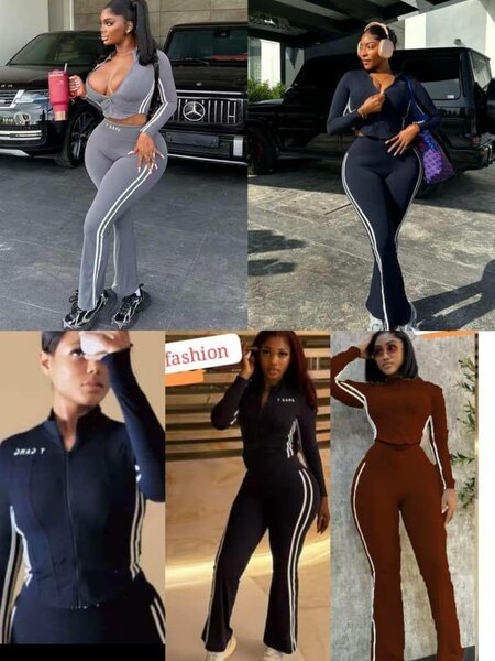 Ensemble de sport femme élégant