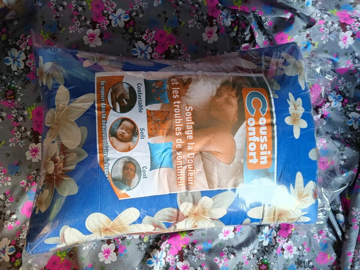 Coussin Confort Relaxant Floral