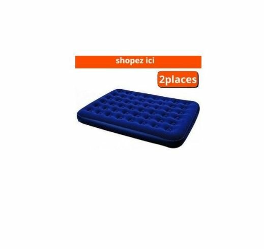 Matelas gonflable 2 places