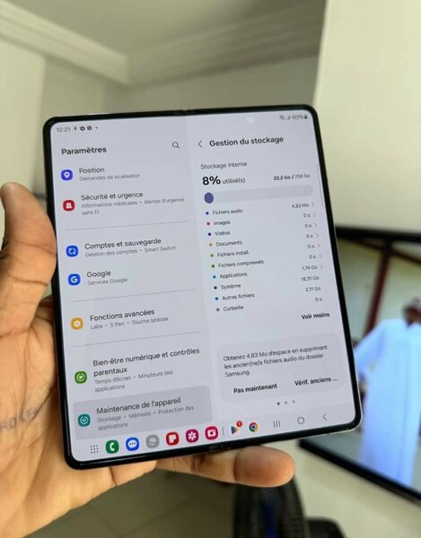 Smartphone Pliable Hautes Performances