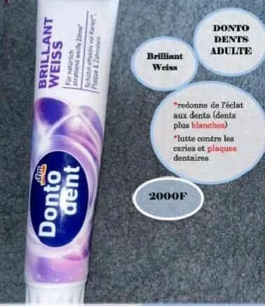 Pâte Dentifrice
