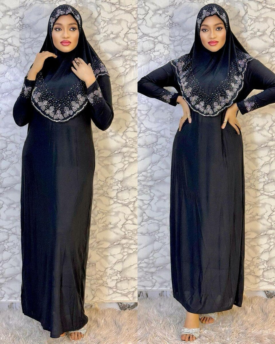 Robe Abaya Élégante Femme