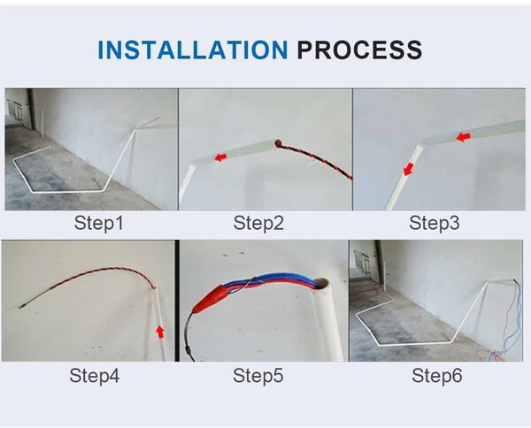 Câble tire-fil électrique 30m