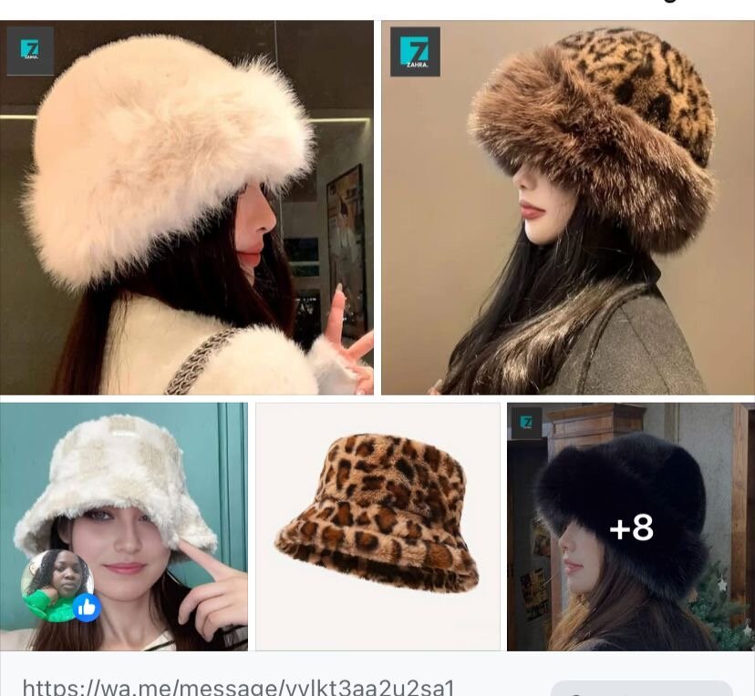 Chapeau fourrure élégant