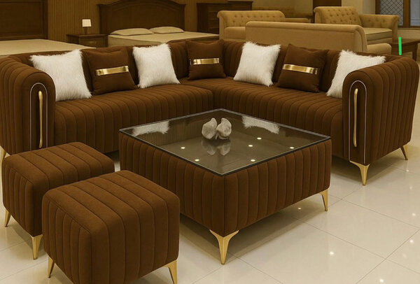 Canapé d'angle moderne