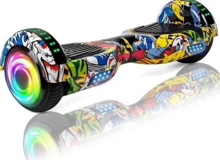 Hoverboard lumineux graffiti