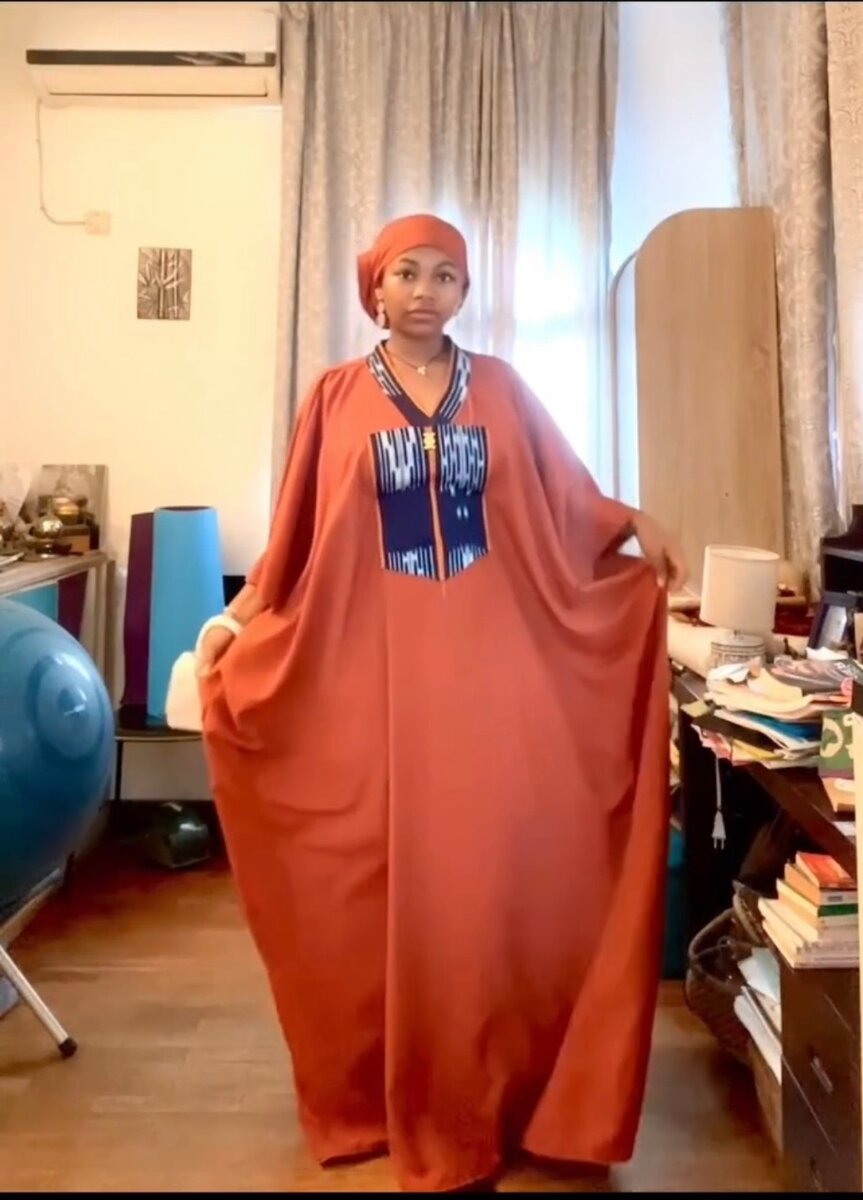 Robe avec foulard