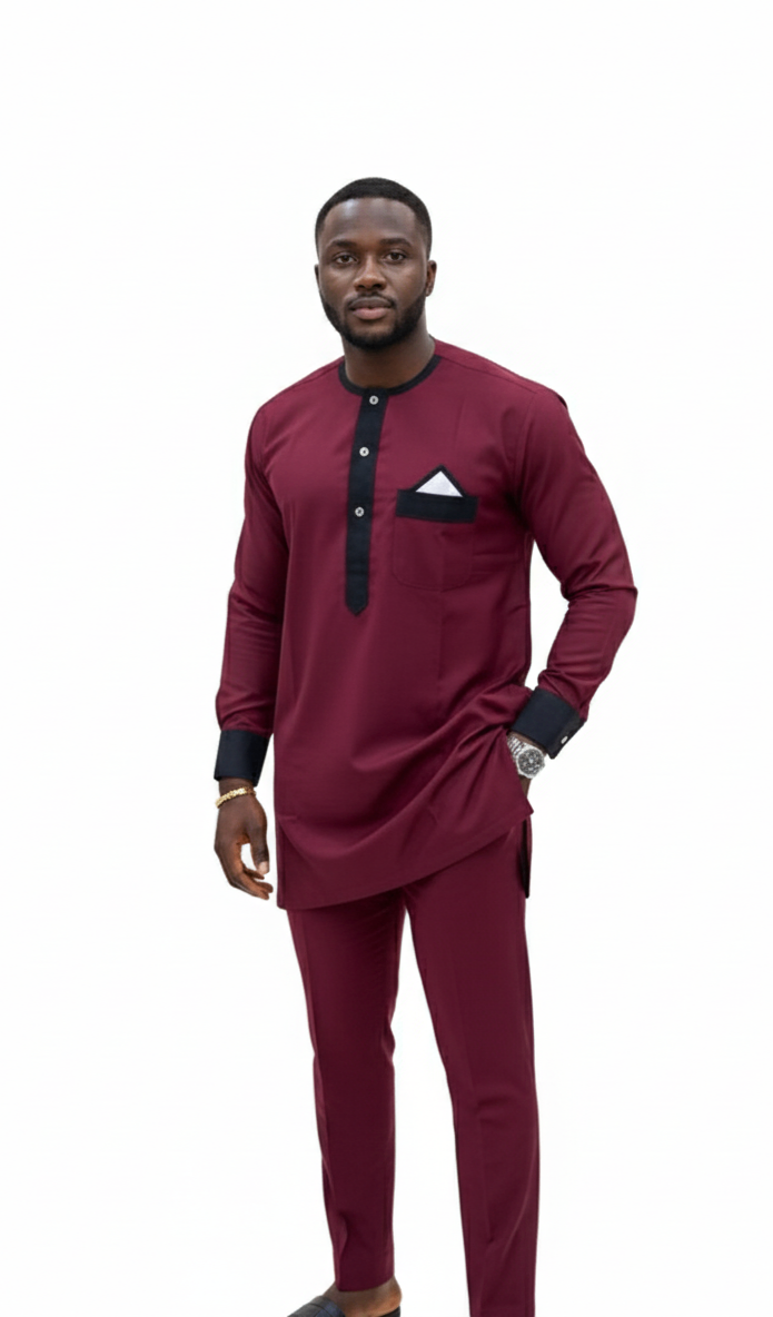 Boubou élégant pour hommes