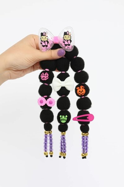 Accessoires de coiffure colorés