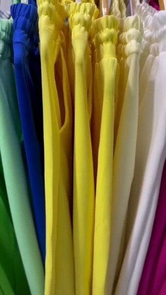 Pantalons Multicolores Élastiques