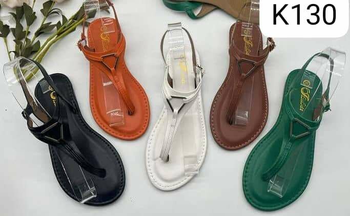 Cooked rubber sandals