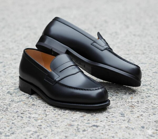 Mocassins élégants en cuir