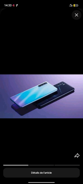 Smartphone moderne et élégant