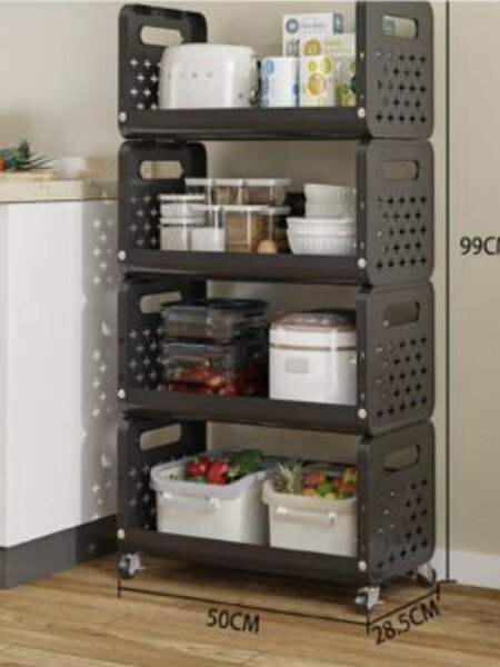 Kitchen metal rack